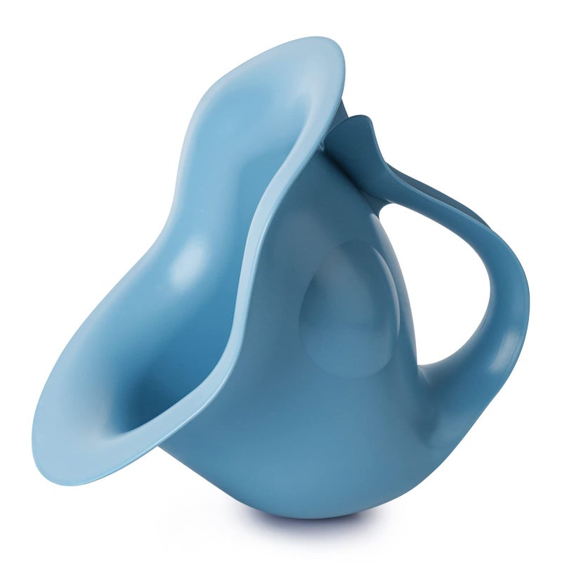 EASICOZI Potty for Newborn Baby Potty Training; for Diaper Free Baby Elimination Communication Indoor & Outdoor; Attractive Fish Shape (Blue) - Image 3